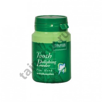 Зубной порошок на травах Tooth powder plus Herbs Supaporn 