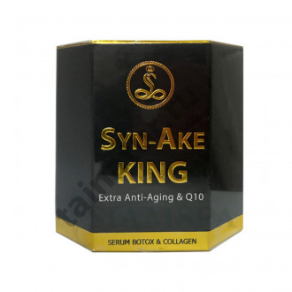 Омолаживающая гель-сыворотка  с ядом Кобры Royal Thai Herb SYN-Ake KING extra Anti-Aging & Q10 