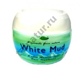 Увлажняющая маска для сухих волос Nash White Mud Extra Moisturizer Hair Тreatment 