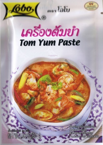 Паста для приготовления в домашних условиях супа Том Ям 