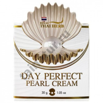 Дневной крем с Жемчугом Royal Thai Herb Day Perfect Pearl Cream 