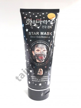 Маска-гель для лица с блестками и бамбуковой пудрой Star Mask Dead Skin Removal 