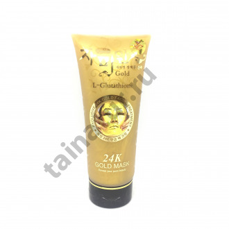 Золотая маска-пленка для лица L-Glutathione 24k Gold Mask 