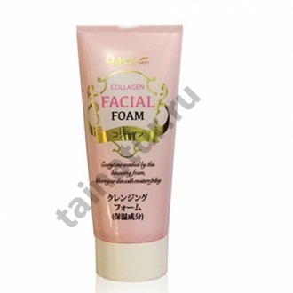 Пенка для умывания Daiso Japan Collagen Facial Foam