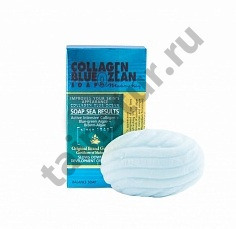 Мыло коллагеновое Collagen Blue&Zean Soap Madame Heng 