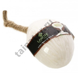 Фигурное мыло "Кокосовое молоко" с натуральной люфой Lufa Soap Coconut Milk