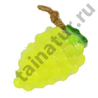 Фигурное мыло "Зеленый виноград" с натуральной люфой Lufa Soap Green Grapes