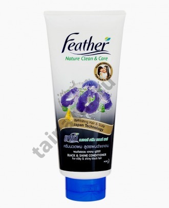 Кондиционер Feather Nature Clean & Care Black для черных волос