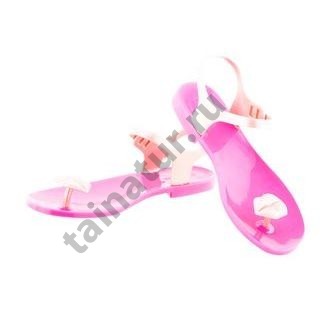 Женские сандалии Zhoelala (коллекция KISS ME) Розовые губки