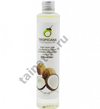 Кокосовое масло первого холодного отжима Tropicana Virgin Coconut Oil 100 ml