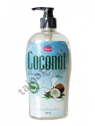 Гель для душа Кокос Coconut Shower Gel Banna 500 мл