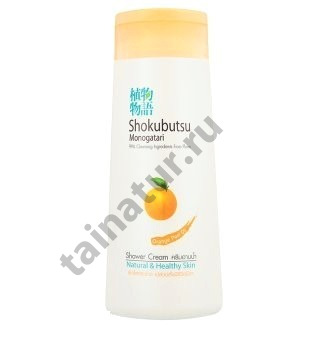 Гель-крем для душа "Апельсин" Monogatari Shokubutsu Shower Cream Orange 